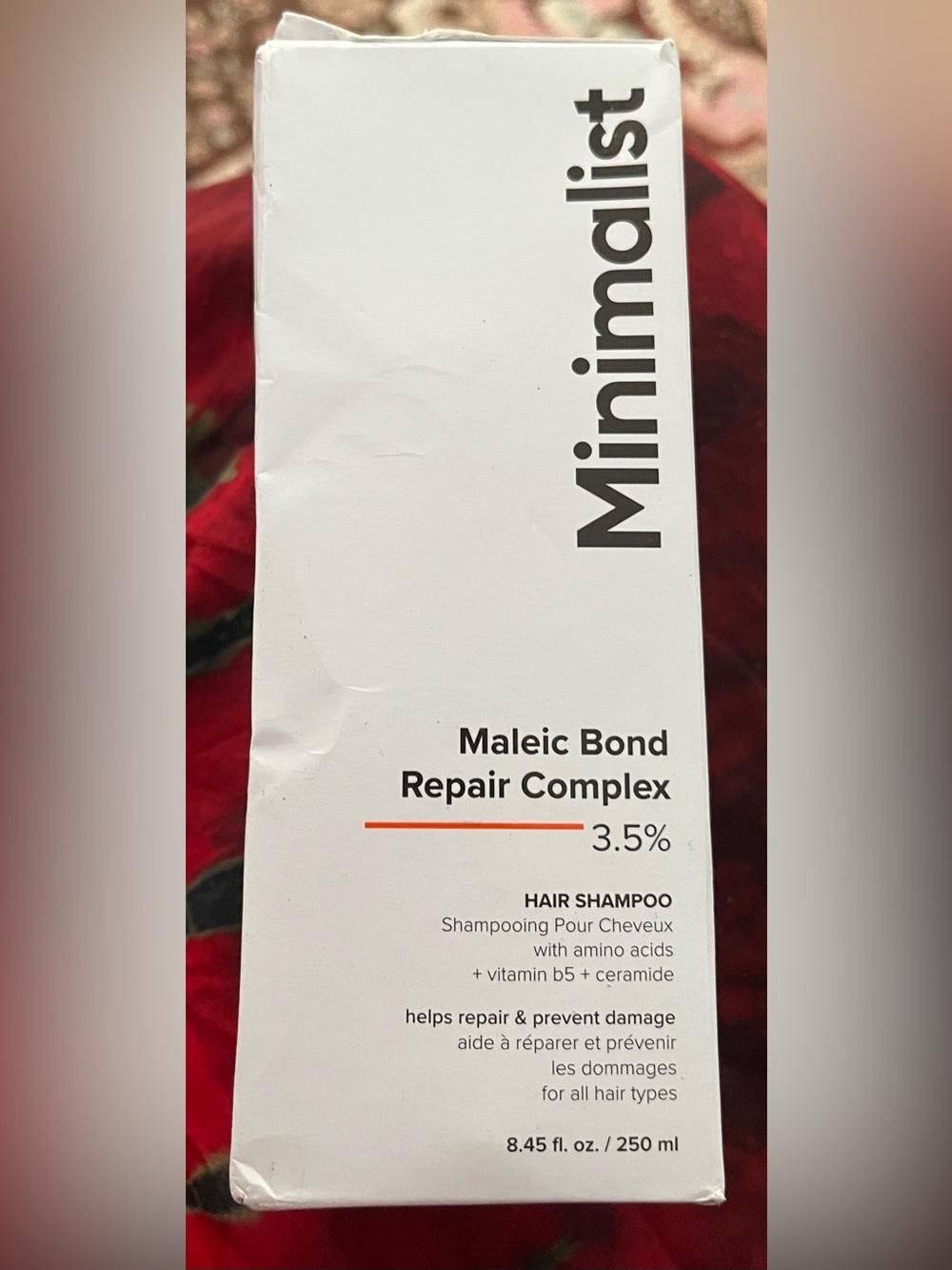 Minimalist Maleic Bond Repair Complex 3.5% Hair Shampoo